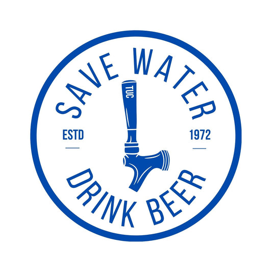 Save Water, Drink Beer Sticker