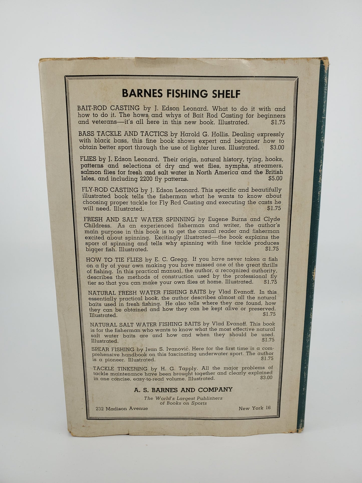 Fly-Rod Casting: The Barnes Sports Library