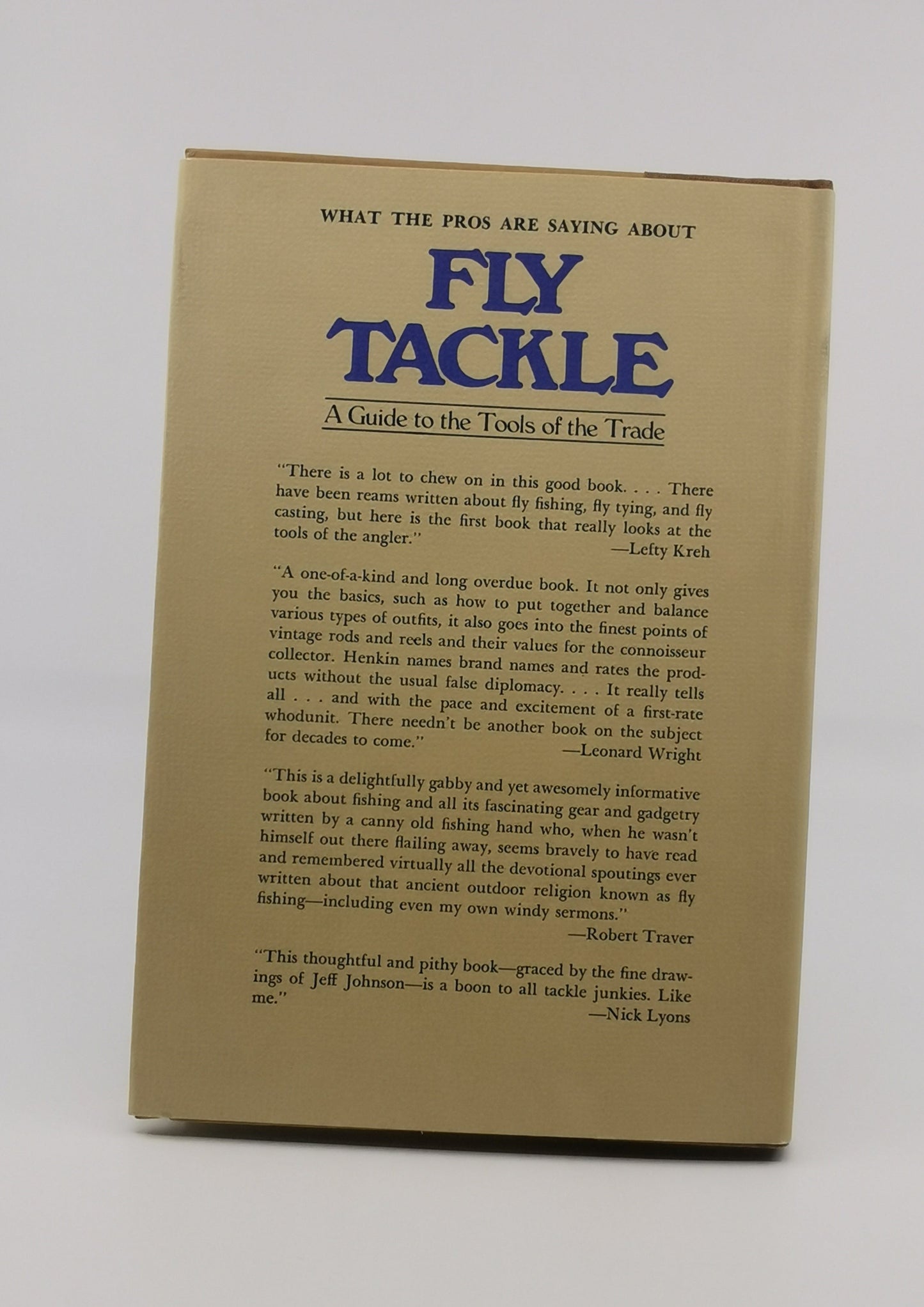 Fly Tackle: A Guide to the Tools of the Trade